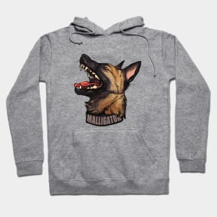 Malligator malinois Hoodie